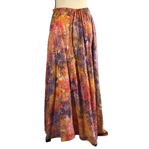Go Fish abstract maxi skirt XS - Picture 2 of 9